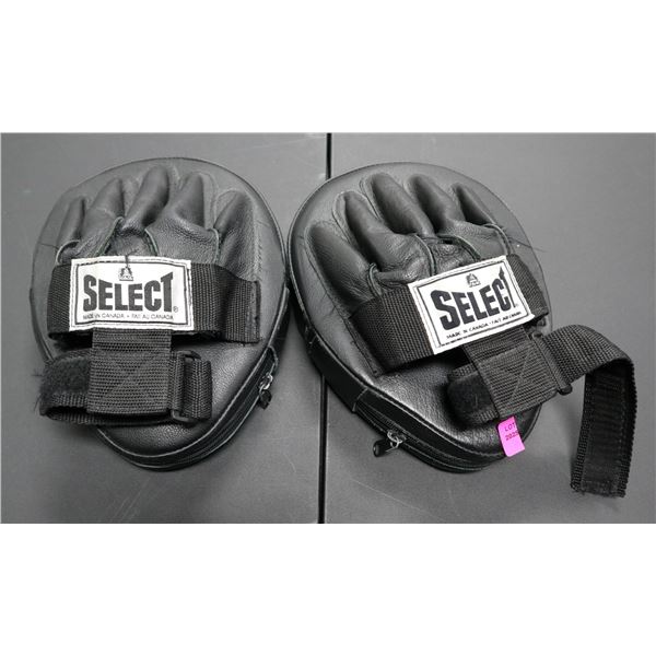PAIR OF SELECT PUNCHING MITTS