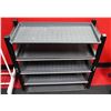 Image 1 : 4 TIER SHOE RACK, 31 X 28 X 13