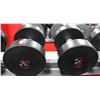 Image 1 : PAIR OF 45LB SNAP FITNESS DUMBBELLS