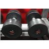 Image 1 : PAIR OF 75LB SNAP FITNESS DUMBBELLS
