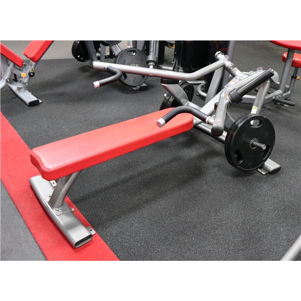 MATRIX SUPINE BENCH, INCLUDES FREE WEIGHTS
