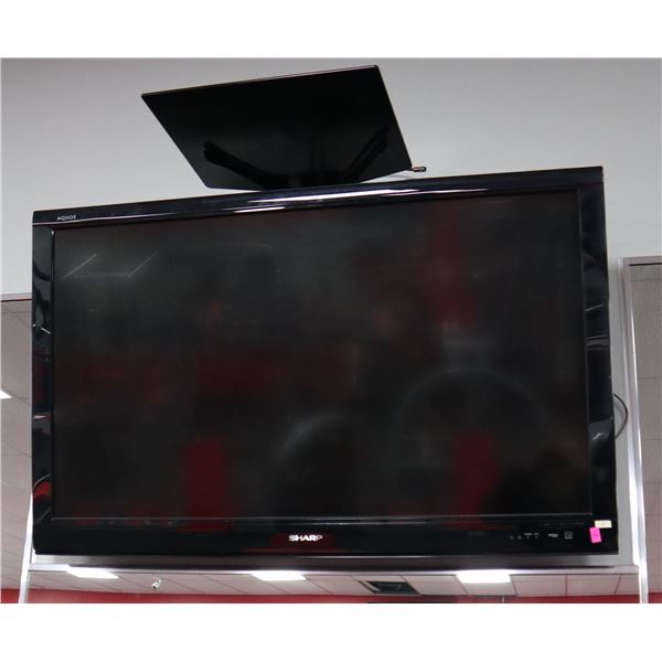 SHARP AQUOS 46" TELEVISION WITH WALL MOUNT