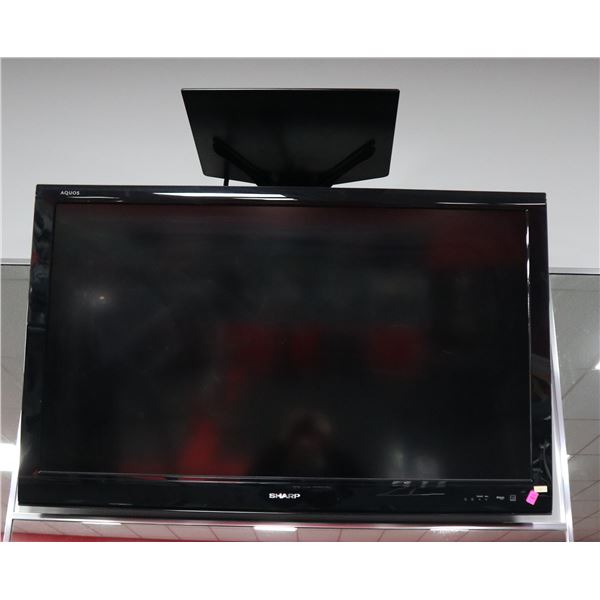 SHARP AQUOS 46" TELEVISION WITH WALL MOUNT