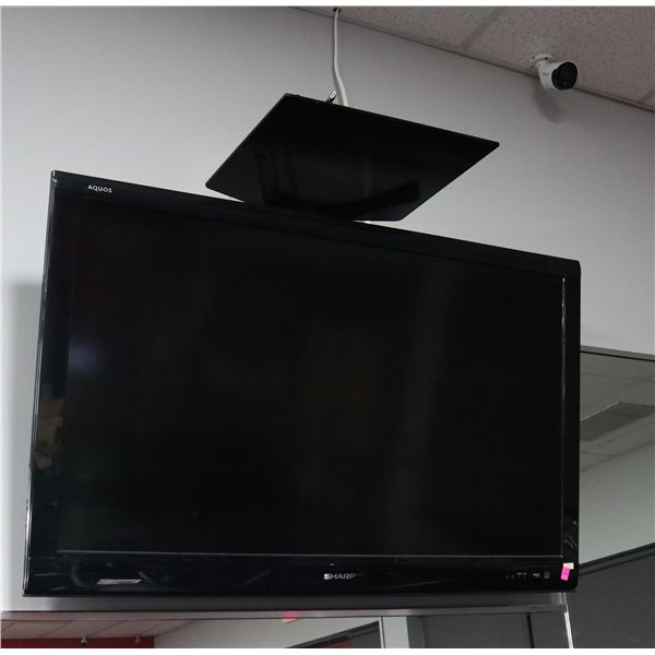 SHARP AQUOS 46" TELEVISION WITH WALL MOUNT