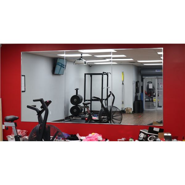 WALL OF MIRROR - REMOVE AT OWN RISK