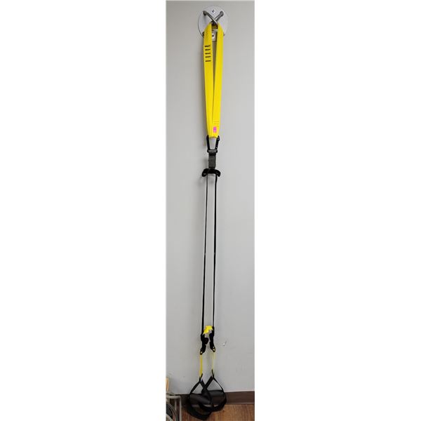 TRX SUSPENSION TRAINER, MUST REMOVE FROM WALL