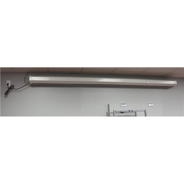 DA-LITE AUTO DROP DOWN PROJECTOR SCREEN, MOTOR DRIVEN