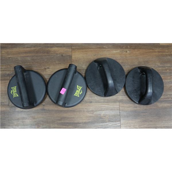 2 PAIR OF PUSH UP DISKS