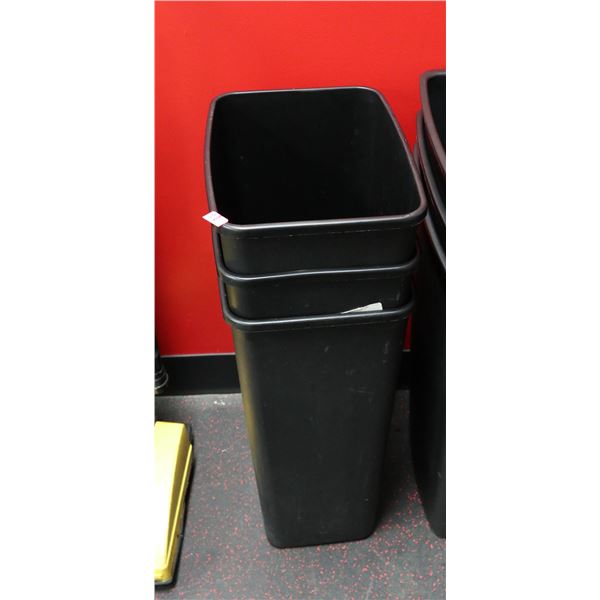 LOT OF 3 GARBAGE BINS