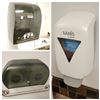 Image 1 : BATHROOM LOT: PAPER TOWEL,TISSUE & SOAP DISPENSERS