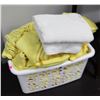 Image 1 : BASKET OF CLEANING TOWELS