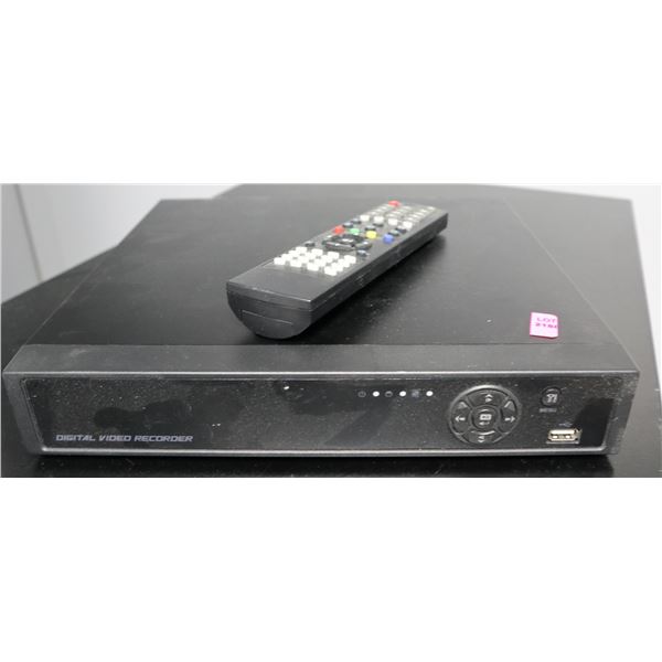 DIGITAL VIDEO RECORDER