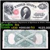 1917 $1 Legal Tender, Signatures of Speelman & White, FR39 Grades f+