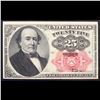Image 4 : 1870's US Fractional Currency 25c Fifth Issue fr-1308 LonG Key Robert Walker Secretary of the Treasu