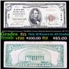 1929 $5 National Currency 'TheMiflin County National Bank Of Lewistown, PA' TY I Grades f+