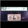 Image 2 : PCGS Third Issue 25c Fractional Currency FR-1291 Red Rev Bust of Wm Fessenden Graded cu63 By PCGS