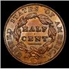 Image 3 : ***Auction Highlight*** 1835 C-2 Classic Head half cent 1/2c Graded ms64 rb PL By SEGS (fc)