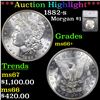 ***Auction Highlight*** 1882-s Morgan Dollar $1 Graded ms66+ By SEGS (fc)