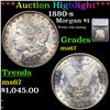 ***Auction Highlight*** 1880-s Morgan Dollar $1 Graded ms67 By SEGS (fc)