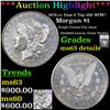 ***Auction Highlight*** 1878-cc Vam 6 Top 100 WOW! Morgan Dollar $1 Graded ms63 details By SEGS (fc)