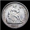 Image 2 : ***Auction Highlight*** 1872-p Seated Liberty Half Dime 1/2 10c Graded ms65+ By SEGS (fc)