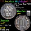 Proof ***Auction Highlight*** 1879 Near Top POP! Three Cent Copper Nickel 3cn Graded pr67 By SEGS (f
