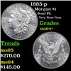 Image 1 : 1885-p Morgan Dollar $1 Grades Choice+ Unc