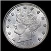 Image 2 : 1899 Liberty Nickel 5c Grades Choice Unc
