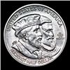 Image 2 : 1924 Huguenot Old Commem Half Dollar 50c Grades Select Unc