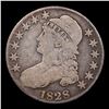 Image 2 : 1828 Capped Bust Half Dollar 50c Grades f, fine
