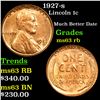 Image 1 : 1927-s Lincoln Cent 1c Grades Select Unc RB