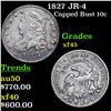 1827 JR-4 Capped Bust Dime 10c Grades xf+