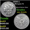 1898-s Morgan Dollar $1 Grades Unc Details