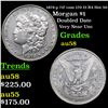 1878-p 7tf vam 170 I3 R4 Hot 50 Morgan Dollar $1 Grades Choice AU/BU Slider