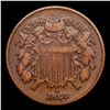 Image 2 : 1869 Two Cent Piece 2c Grades vf++
