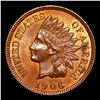 Image 2 : 1906 Indian Cent 1c Grades Choice Unc RB