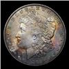 Image 2 : 1896-p Colorfully Toned Morgan Dollar $1 Grades GEM Unc