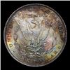 Image 3 : 1896-p Colorfully Toned Morgan Dollar $1 Grades GEM Unc