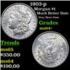 Image 1 : 1903-p Morgan Dollar $1 Grades Choice+ Unc