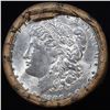 Image 2 : ***Auction Highlight***  AU/BU Slider Brinks Shotgun Morgan $1 Roll 1900 & P Ends Virtually UNC (fc)