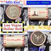 ***Auction Highlight*** Full Morgan/Peace Casino Las Vegas Sahara silver $1 roll $20, 1935 & CC end 