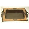 Image 1 : Antique Brass, Cameo & Mirror Vanity Tray      #2308815