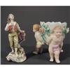 Image 1 : Continental Pottery Vase and Naples China #2308865
