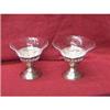 Image 1 : SET OF (6) STERLING & CUT GLASS COCKTAIL OR #2308949