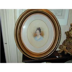 Large Miniature Portrait of a Lady #2309156