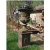 Image 1 : HUGE ARCHITECTURAL ANTIQUE VICTORIAN GARDEN URN#2309224