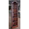 Image 1 : ANTIQUE STYLE CORNER BOOKCASE CABINET 5 SHELVES#2309266