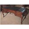 Image 1 : INLAY FRENCH VICTORIAN ANTIQUE STYLE DESK #2309272