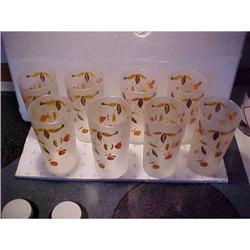 (8) Autumn Leaf  Tumblers 9 oz. Set of (8) #2309310