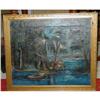 Image 1 : Exquisite Water Scene Oil Painting  #2309406